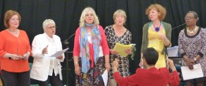 The Choir in Horsham, led by Rev Razia Aziz